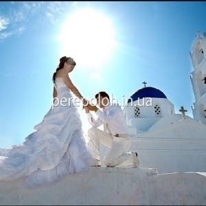 Свадьба в Греции (из Одессы)