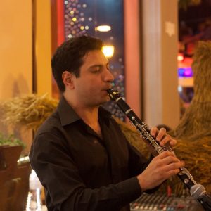 Джазовая программа на кларнете в Одссе