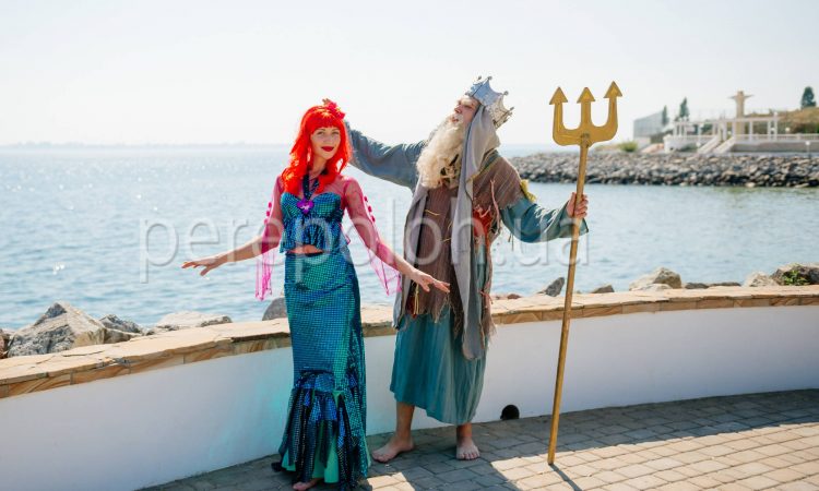 нептун и русалочка в Одессе
